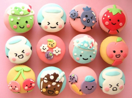 These cupcakes are literally the definition of'cute'
